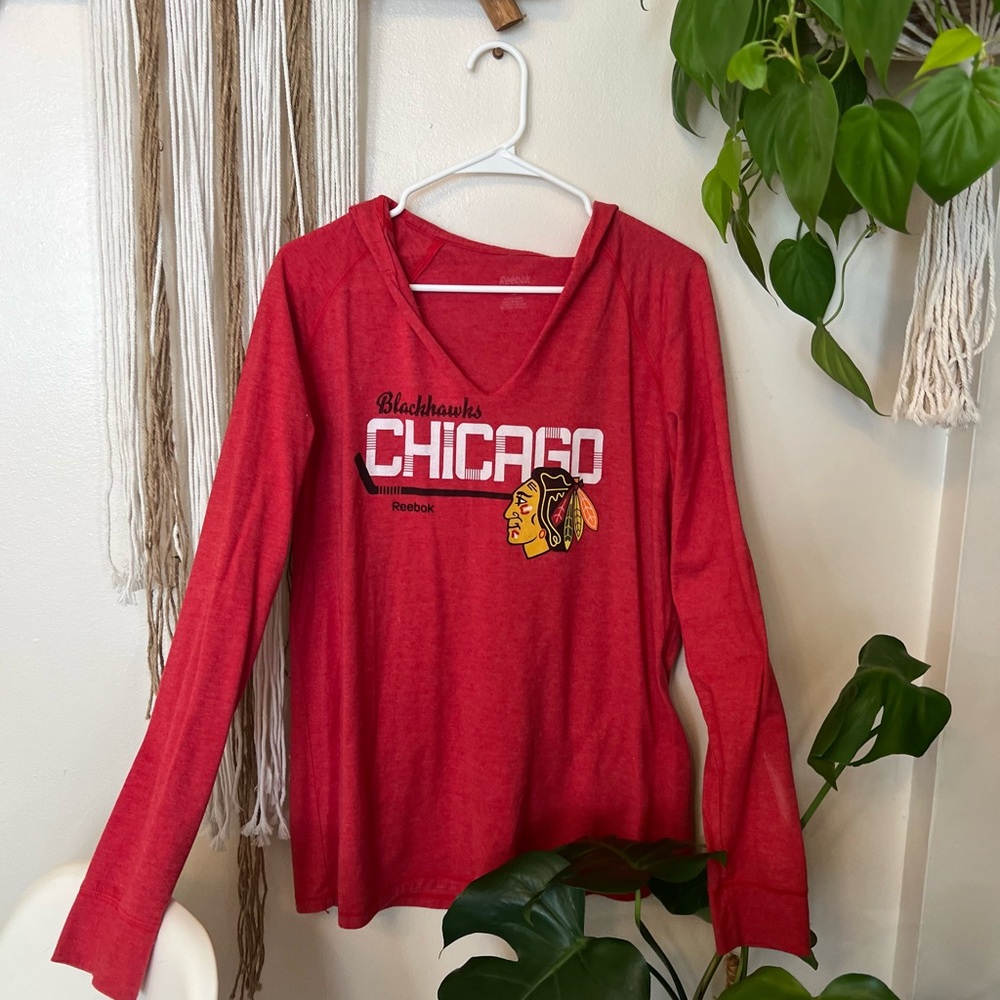 Chicago Blackhawks Long Sleeve Hoodie
